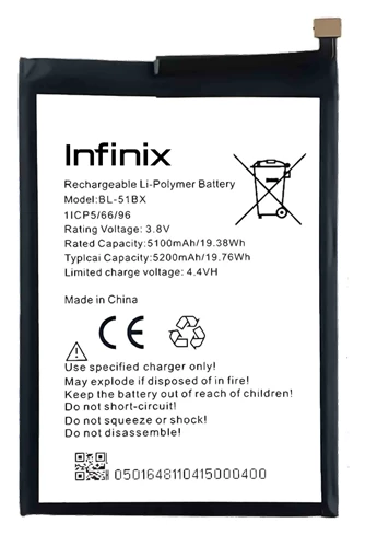 Infinix NOTE 8İ Batarya Pil Sıfır Orijinal