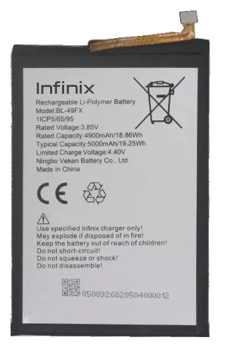 Infinix HOT 10 LITE Batarya Pil Sıfır Orijinal