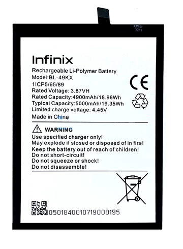 Infinix NOTE 11 Batarya Pil Sıfır Orijinal