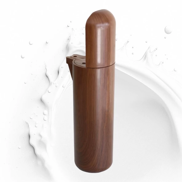 Kapsül Mobilya Kanepe TV Ünitesi Koltuk Ayağı Baza Ayakları Ahşap Desenli Kahverengi Ceviz 15 cm - Resim 8