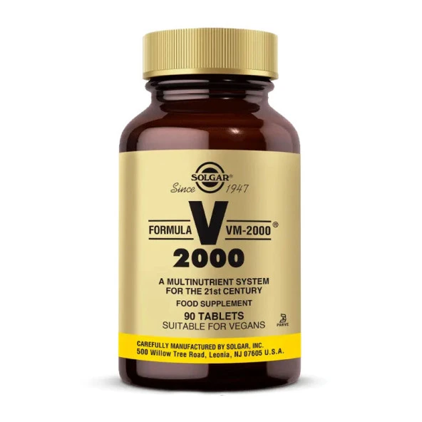 Solgar VM 2000 Multivitamin 90 Tablet