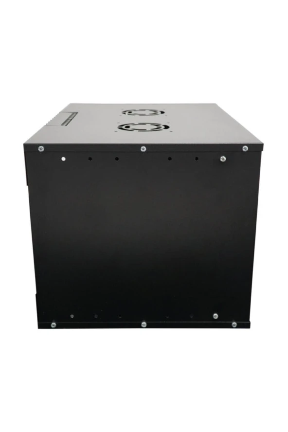 15U 600x600 Mm Duvar Tipi Soho Rack Kabinet Siyah 2 Yıl Üretici Garantili - 4