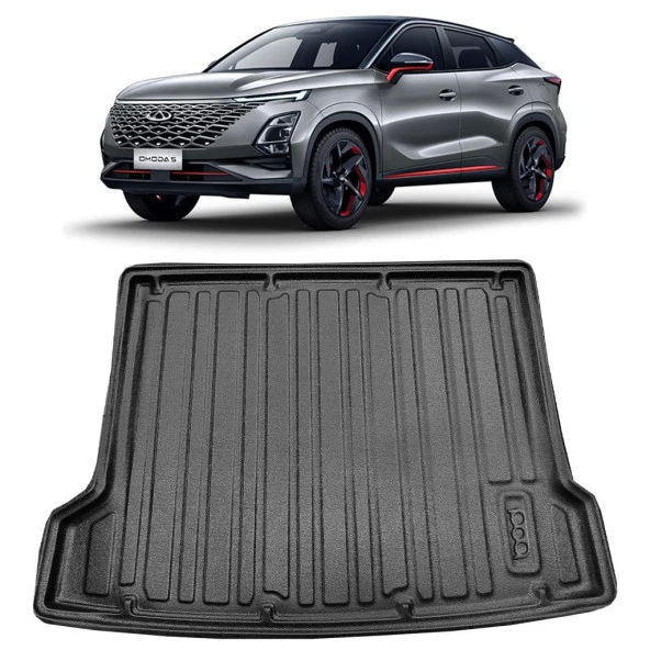 Bod Chery Omoda 5 Eva Serisi Havuzlu Paspas ve Bagaj Havuzu Seti - Resim 3