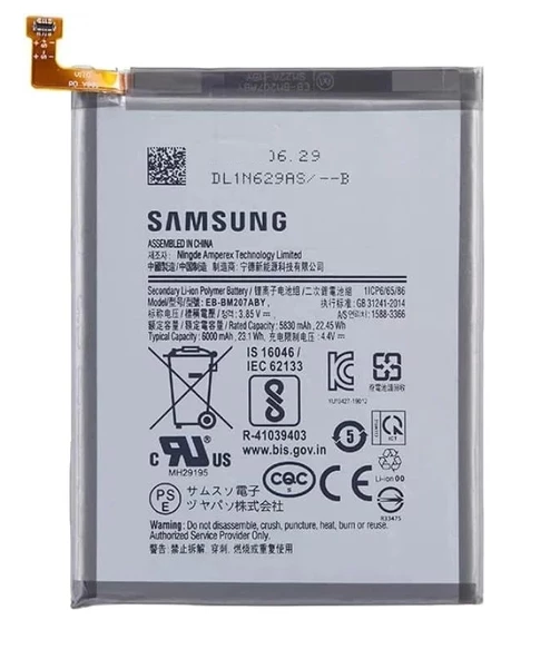 Samsung Galaxy M30S - SM-M307 Batarya Pil Sıfır Orijinal