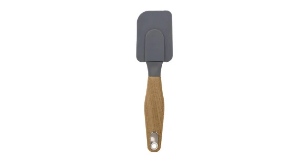 Kosova 751 Wooden Desen Silikon Spatula