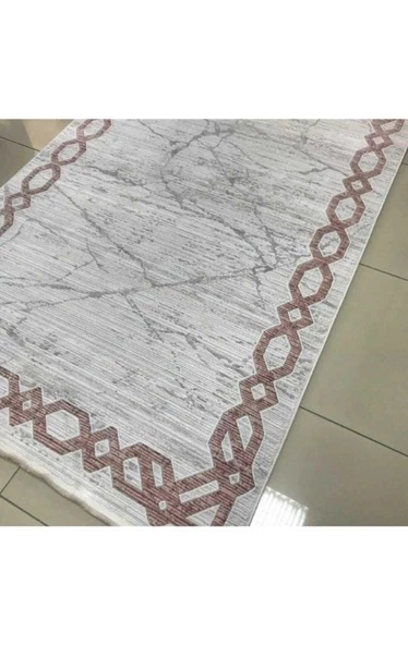 Merinos Halı Diyez Serisi 34931 055 Akrilik Yün Halı Salon Oturma Odası Halısı - Resim 2