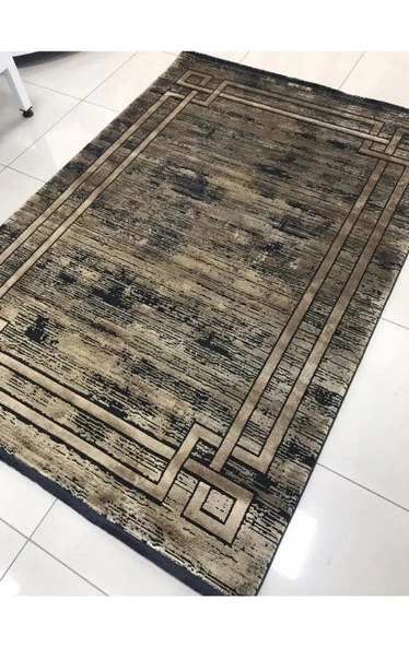 Merinos Halı Bamboo Lavi 34666 975 Serisi Bambu İplik Salon Oturma Odası Halısı - Resim 2