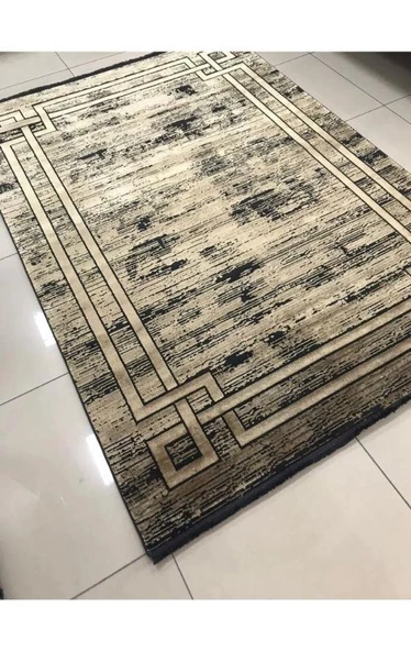 Merinos Halı Bamboo Lavi 34666 975 Serisi Bambu İplik Salon Oturma Odası Halısı - Resim 3