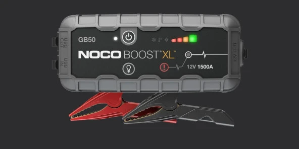 Noco Boost XL GB50 12V 1500 Amper Lityum Akü Takviye + Powerbank + Led Lamba + Eva Çanta
