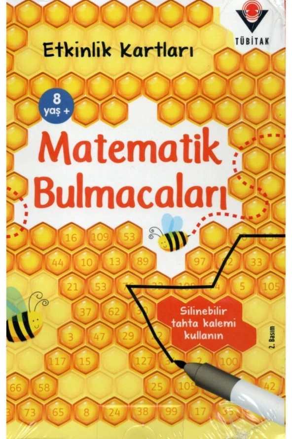 Tübitak Etkinlik Kartları Matematik Bulmacaları Kolektif - Sarah Khan