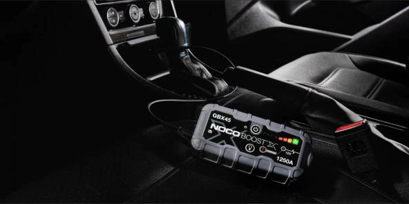 Noco Boost X GBX45 12V 1250 Amper Lityum Akü Takviye + Powerbank + Led Lamba  + Eva Çanta - Resim 4