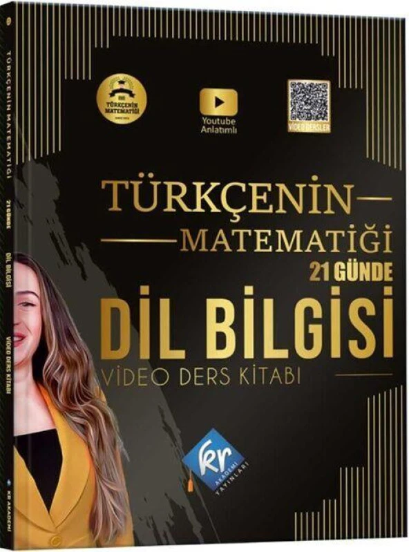 TYT AYT KPSS Dil Bilgisi Türkçenin Matematiği Video Ders Kitabı KR Akademi