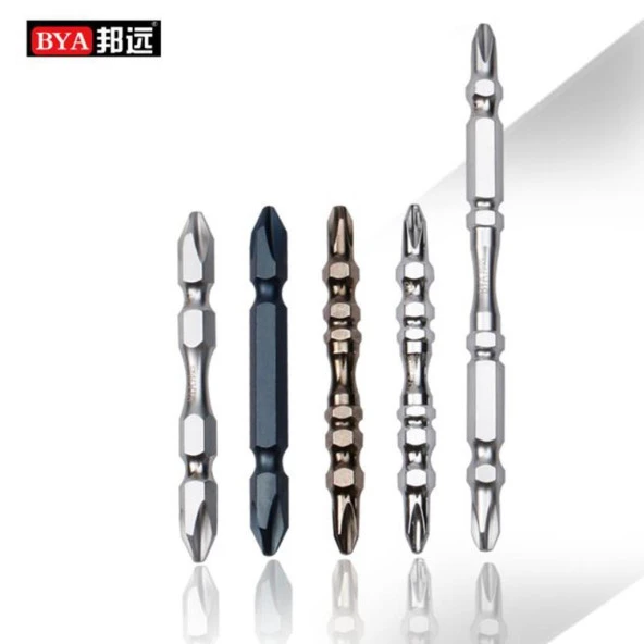 PH2 Manyetik Yıldız Vidalama Ucu S2 Krom Nikel Çelik 5 Parça Set - 6