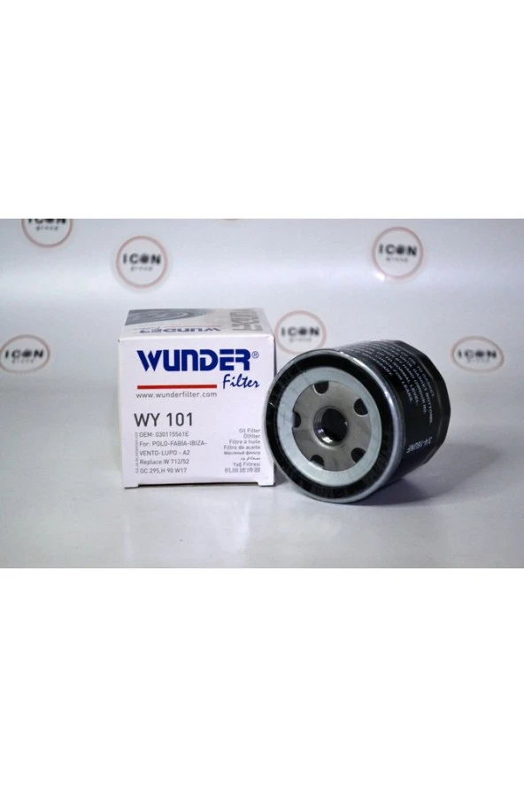 Icon Group - Volkswagen VW Polo - Lupo Yağ Filtresi - WY 101 - Resim 4