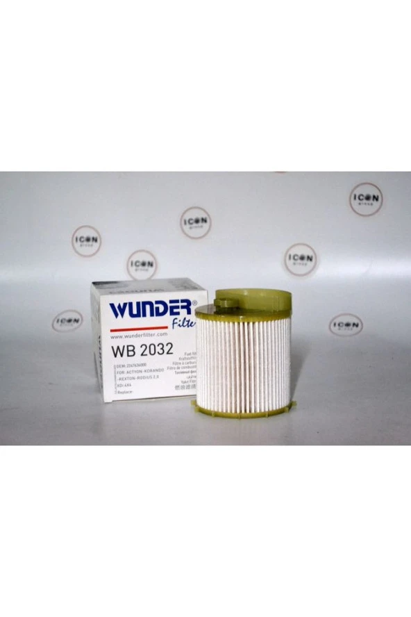 Icon Group - Ssangyong Actyon - Korando - Rexton - Rodius 2,0 Xdi 4x4 Yakıt Filtresi - WB 2032 - Resim 4