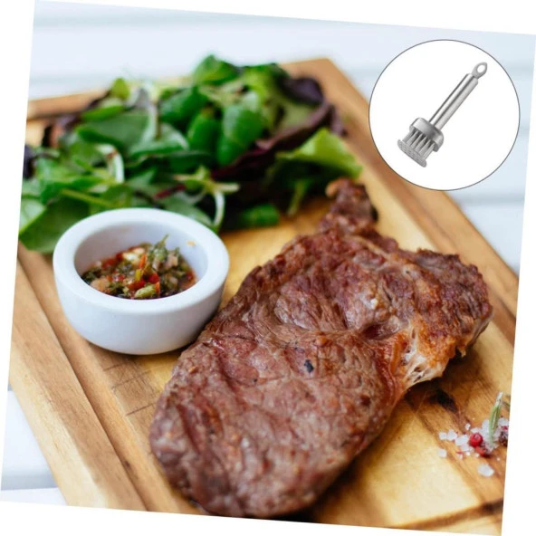 Et Marine Enjektör Set Paslanmaz Çelik İğne Baharat Sos Şırınga - 4