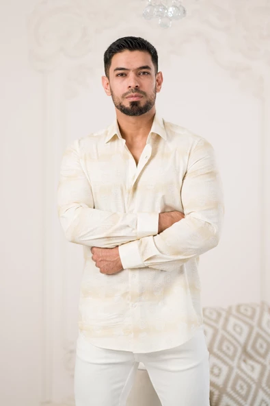 Paul Martin Pamuklu Regular Fit Çiçek Desenli Yazlık Gömlek - Resim 2