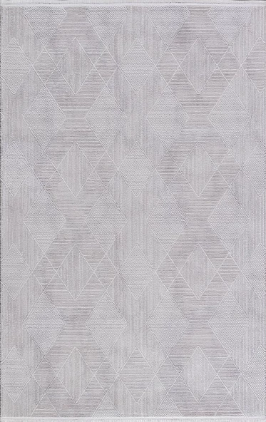 Merinos Halı Diyez Koleksiyonu 64249 095 Gri Gri 150 x 233 cm
