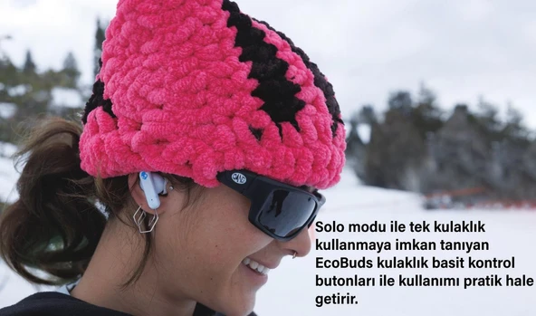 Skullcandy Ecobuds Tws Kablosuz Kulak İçi Kulaklık Glacier Mavi S2EOW-Q764 - 9