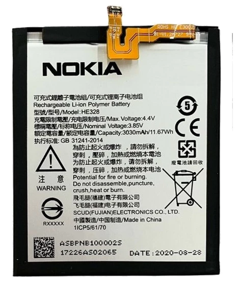 Nokia 8 Batarya Pil Sıfır Orijinal