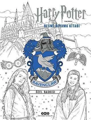 Harry Potter Filmlerinden Resmi Boyama Kitabı Ravenclaw Özel Baskısı Yapı Kredi Yayınları