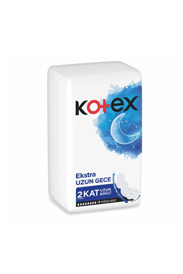 KOTEX,Extra Uzun Gece 9'lu