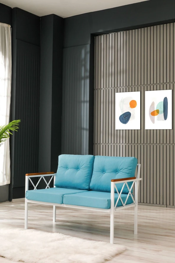 Limni Home Bahçe, Balkon Ikili Kanepe, Koltuk - 2