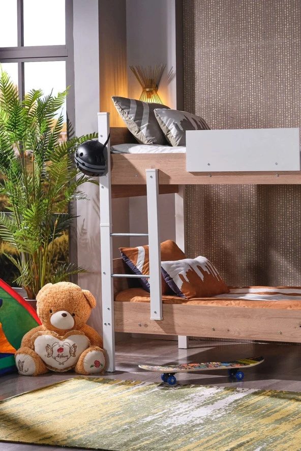 Limni Home Mondo Ikili Ayrılabilen Mdf Profilli 90X190 Ranza - 2