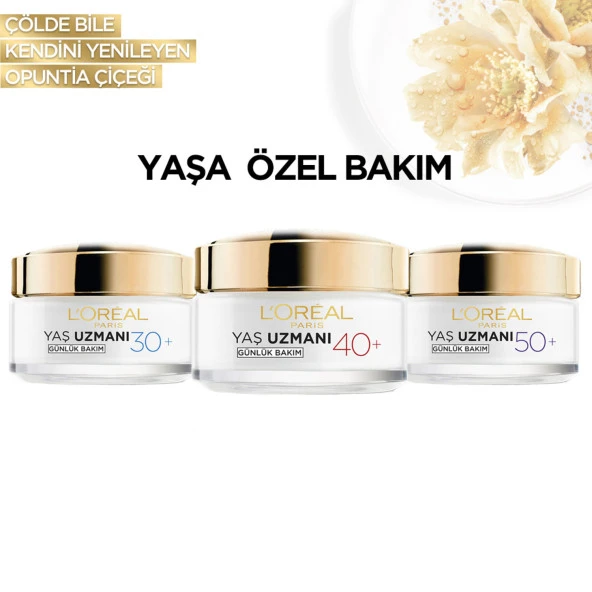 L'Oréal Paris Yaş Uzmanı 30+ İnce Çizgi Görünümünü Azaltan & Cilde Canlı Görünüm Veren, Kırşıklık Karşıtı Krem50ml - 7