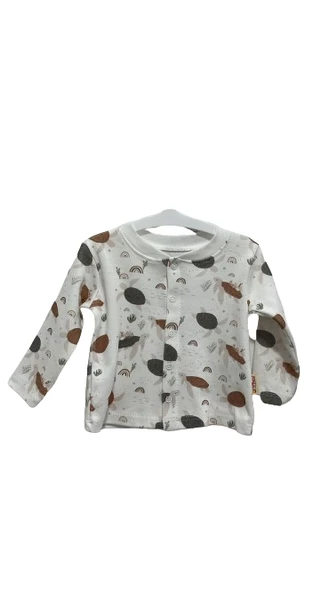 uğurböceğiçocuk Tiffany Turtles Kaplumbağa Baskılı 3'lü Hırka 19027 - 4