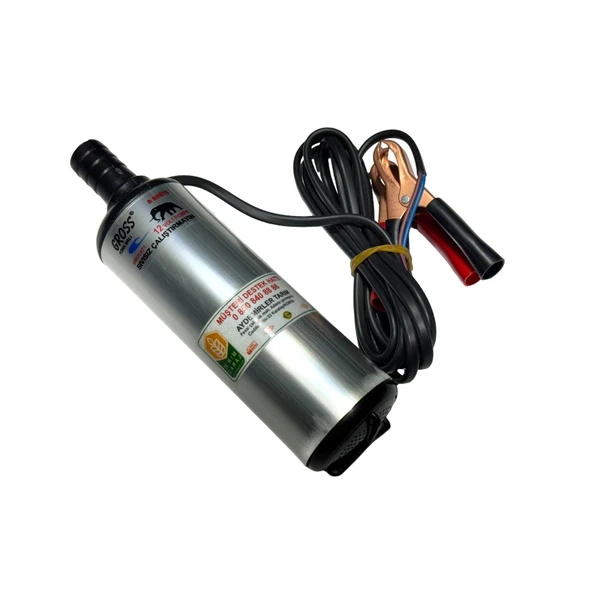 Gross Alüminyum Gövde Büyük Dalgıç Sıvı Transfer Pompası 12 Volt - 3