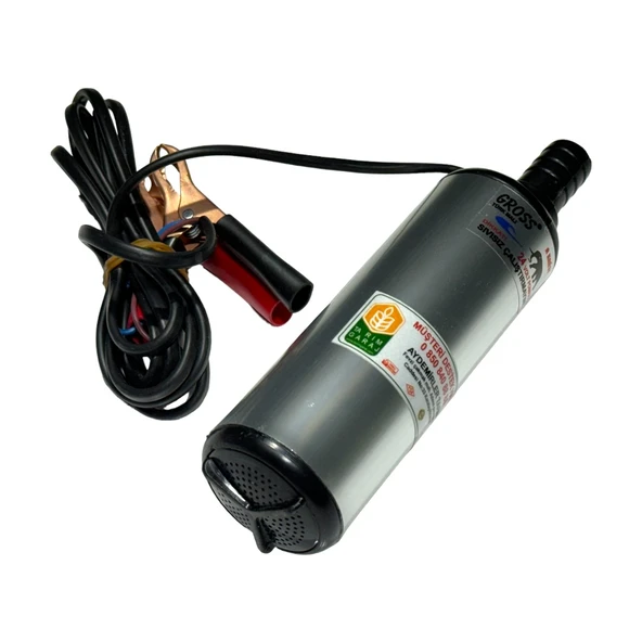 Gross Alüminyum Gövde Büyük Dalgıç Sıvı Transfer Pompası 24 Volt - 3