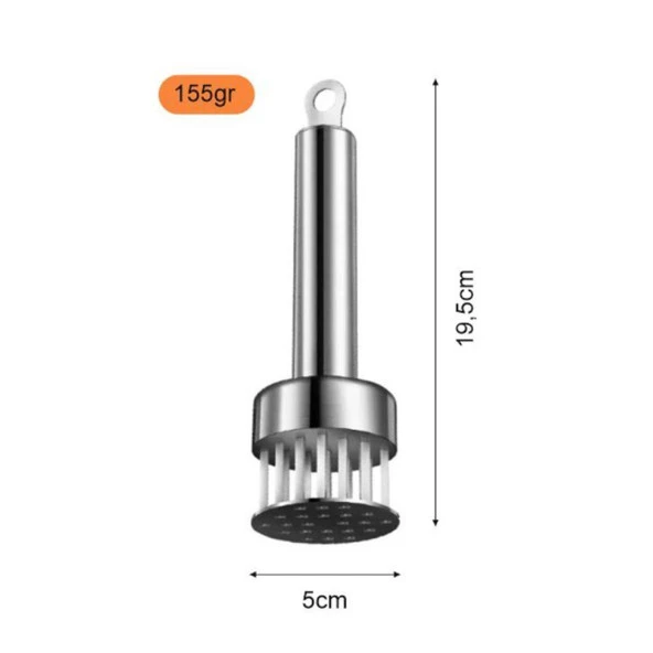 Et Yumuşatıcı Delici 304 Paslanmaz Çelik İğne Tokmak Mutfak Gereci - 2
