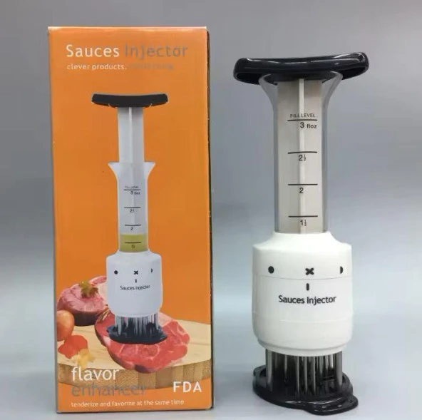Et Yumuşatıcı Delici İğne, Sos Şırıngası Pres Tipi Marine Lezzeti - 5