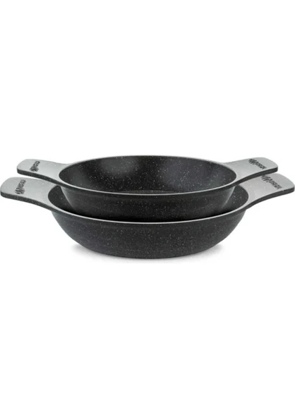 ThermoAD Döküm Granit Sahan Seti 2'li