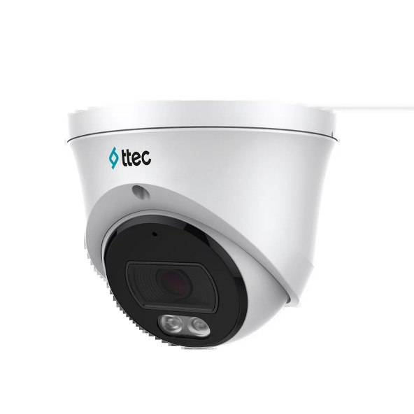 ttec IPDP-2330M-WMS/S 2MP 2.8mm Sabit Lensli IR IP Dome Kamera (TSS) - 1