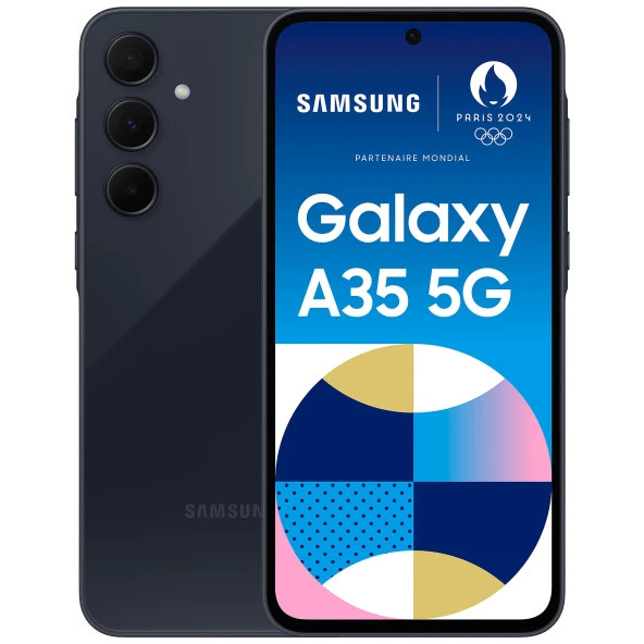 SAMSUNG A35 128 GB 8 RAM SİYAH  SAMSUNG TR GARANTİLİ