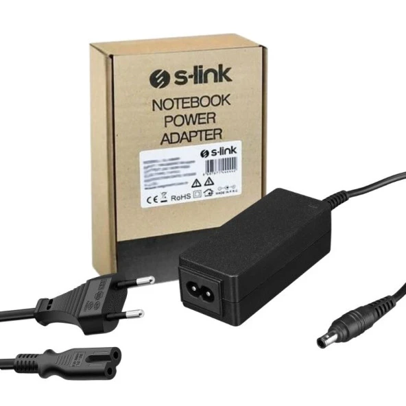 S-Link SL-NBA435 Notebook Adaptör 19V 2.1A 40W (5.0x3.0) Samsung