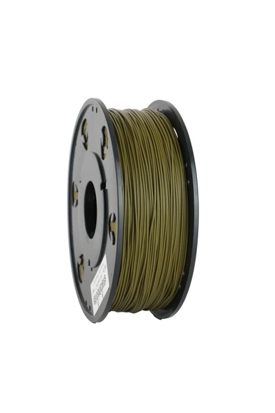 M10 PLA+ ASKERİ YEŞİL-Khaki İSTANBUL FİLAMENT ÇAP 1,75mm ± 0,05 MM (3D YAZICI KARTUŞU) BAMBU LAB UYUMLU - 2