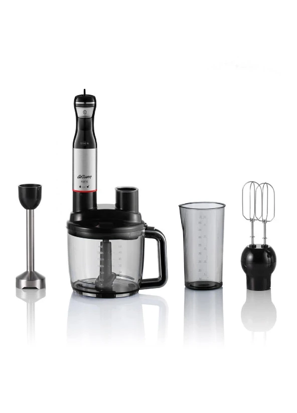 ARZUM FORTE MULTİ BLENDER SETİ SİYAH AR1157-S