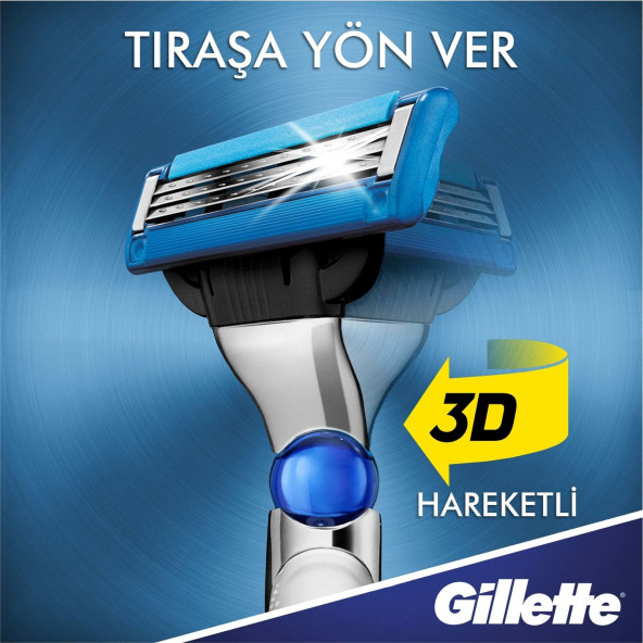 Gillette Mach3 Turbo 5 Up 3d Motion Tıraş Makinesi - 2