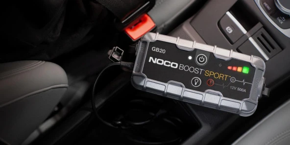 Noco Boost Sport GB20 12V 500 Amper Lityum Akü Takviye + Powerbank + Led Lamba - Resim 5