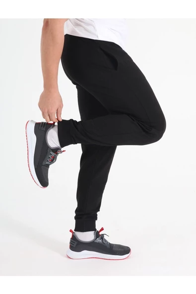 Diadora Valor Eşofman Altı Ribanalı Siyah 1060025 - 5