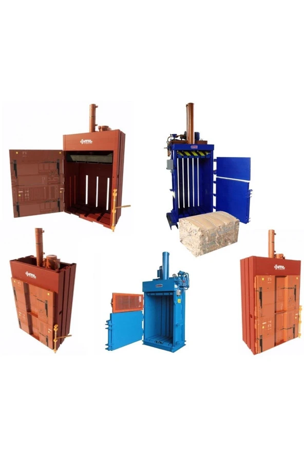 Db-10 Dikey Balya Pres Makinası Bale Press - 6