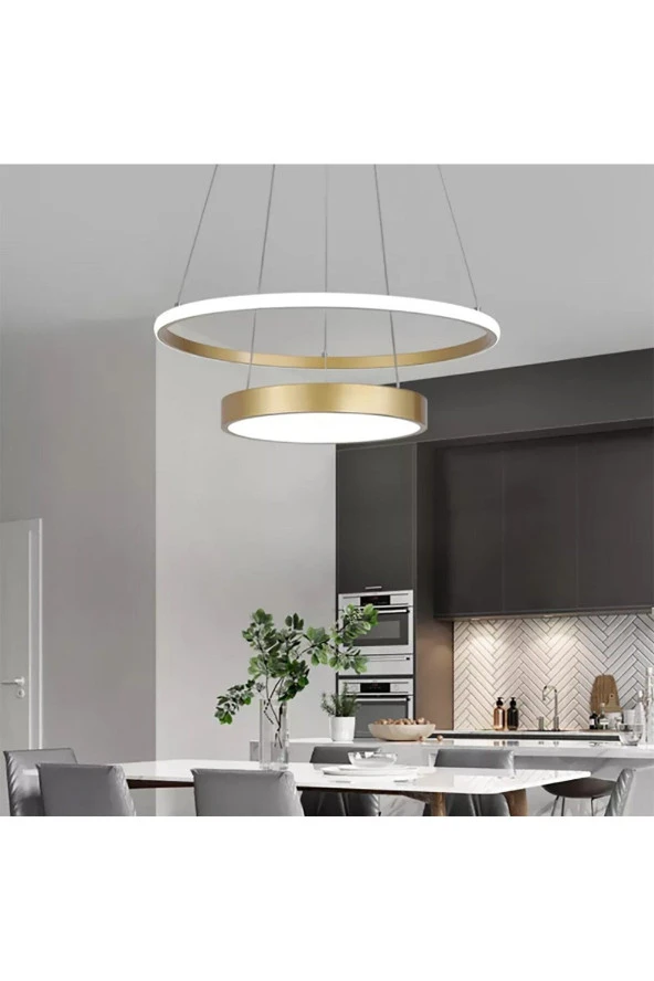 Voxlamp lighting solutions Drumring Samsung Ledli 40cm Armatür 60cm Çember Sarkıt Led Avize
