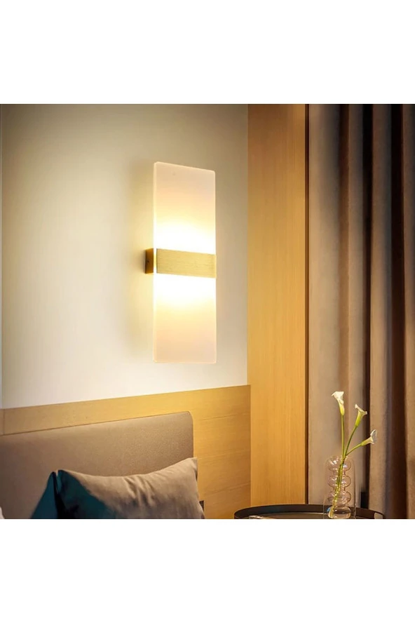 Voxlamp lighting solutions Samsung Ledli Akrilik Çift Yön Duvar Aplik 29x11cm - 5