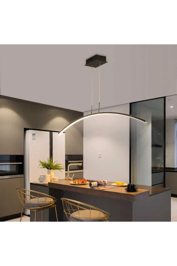 Voxlamp lighting solutions Arc Samsung Ledli Sarkıt Avize 120cm