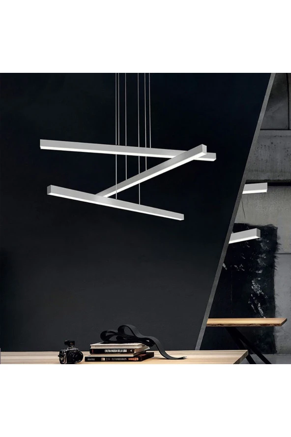 Voxlamp lighting solutions Sarkıt Led Avize Astrail 3x Çubuk