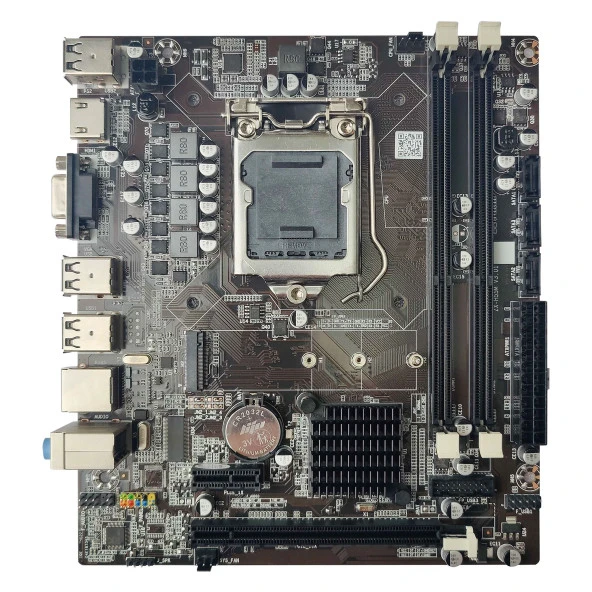 XASER Intel H55 LGA1156 DDR3 1333 Mhz VGA HDMI M.2 Anakart (Kutusuz)