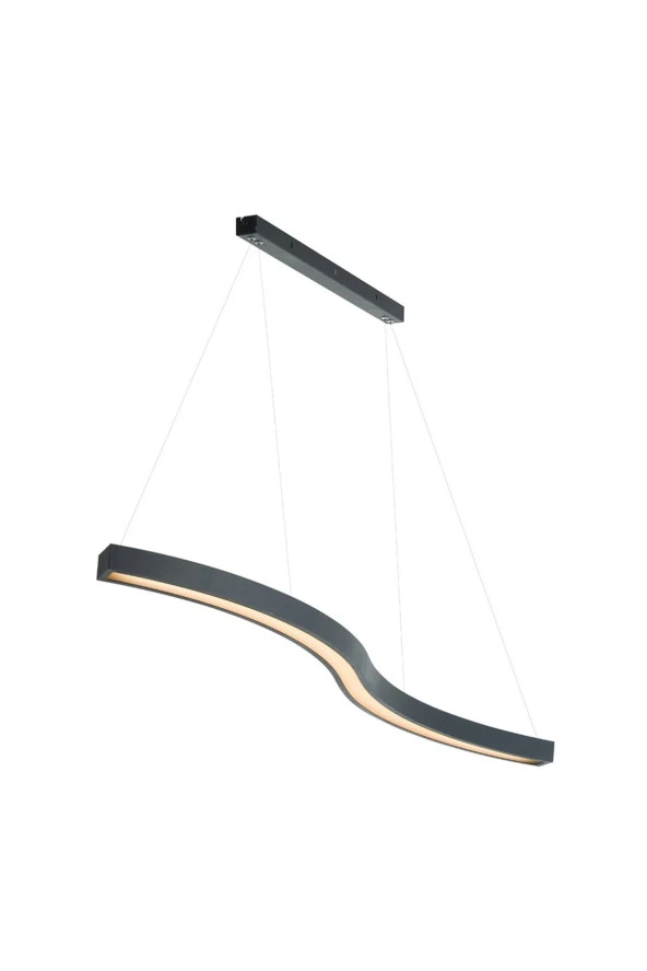 Voxlamp lighting solutions Sarkıt Led Avize Sedna Tek Su Yolu 120cm